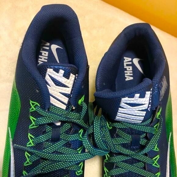 NEW NIKE ALPHA PRO/NIKE SKIN 2-3/4 CLEATS 14 - Picture 2 of 12